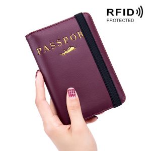 パスポートケース 牛革 パスポート 入れ パスポート カバー 航空券 カード入れ スキミング防止