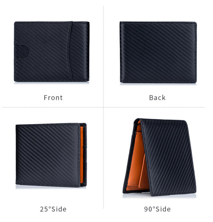 カーボン レザー 財布 ださい 二つ折り メンズ 財布 ブランド 代 男性 財布 コイン収納