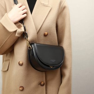 本 革 ショルダー バッグ レディース 斜め掛け おしゃれ 軽い カバン ミニ ショルダー シンプル - 002