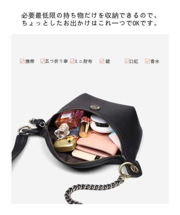 ボディ バッグ レディース ウエストポーチ おしゃれ 3way ショルダー バッグ レディース 40 代 30代 大人 可愛い 斜 めがけ バッグ 軽い - 画像 (2)