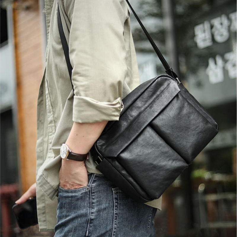 スクエア 型 ショルダー バッグ 鞄 メンズ 人気 30 代 ショルダー  