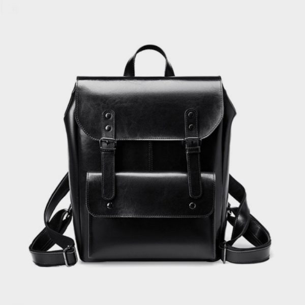 本 革 の リュック サック ビジネス リュック レディース 可愛い リュック サック 大人 オフィス カジュアル リュック 革 リュック ビジネス レディース 一泊 出張 カバン 女性 リュック サック 男女 兼用 - 画像 (12)