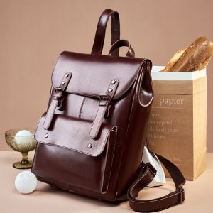 本 革 の リュック サック ビジネス リュック レディース 可愛い リュック サック 大人 オフィス カジュアル リュック 革 リュック ビジネス レディース 一泊 出張 カバン 女性 リュック サック 男女 兼用