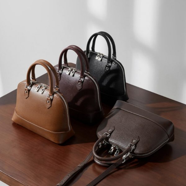 ミニ ボストン バッグ レディース ボストン ショルダー バッグ ハンドバッグ レディース 革 3way ショルダー バッグ マザーズ バッグ 革 40 代 女性 人気 バッグ 卒業式 バッグ - 画像 (2)