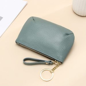 本 革 小銭 入れ 本 革 コイン ケース カード も 入る キー ケース キー ケース 小銭 入れ 一 体型 レディース 本 革 ミニ 財布 革 柔らかい 財布