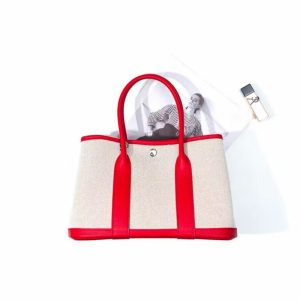 ガーデン パーティー バッグ キャンバス トート レザー ハンドル トート バッグ レディース 人気 40 代 キャンバス トート 2way 本 革 バッグ 可愛い ハンドバッグ 安い かわいい 定番 トート バッグ