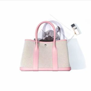 ガーデン パーティー バッグ キャンバス トート レザー ハンドル トート バッグ レディース 人気 40 代 キャンバス トート 2way 本 革 バッグ 可愛い ハンドバッグ 安い かわいい 定番 トート バッグ
