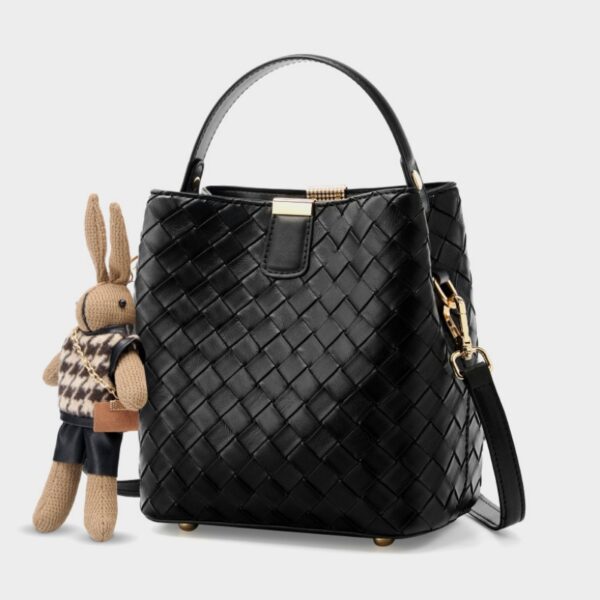 バケツ 型 巾着 ショルダー バッグ 編み バック ショルダー 40 代 ショルダー バッグ 斜 めがけ レディース ミニ ショルダー バッグ ぬいぐるみ バッグ チャーム 大人 可愛い ショルダー バッグ - 画像 (14)
