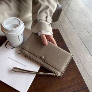 本 革 ロング ウォレット 本 革 長 財布 レディース 人気 財布 柔らかい 革 財布 スマホ が 入る ジップ ウォレット カード が たくさん 入る 財布 クラッチバッグ おすすめ 財布 高級