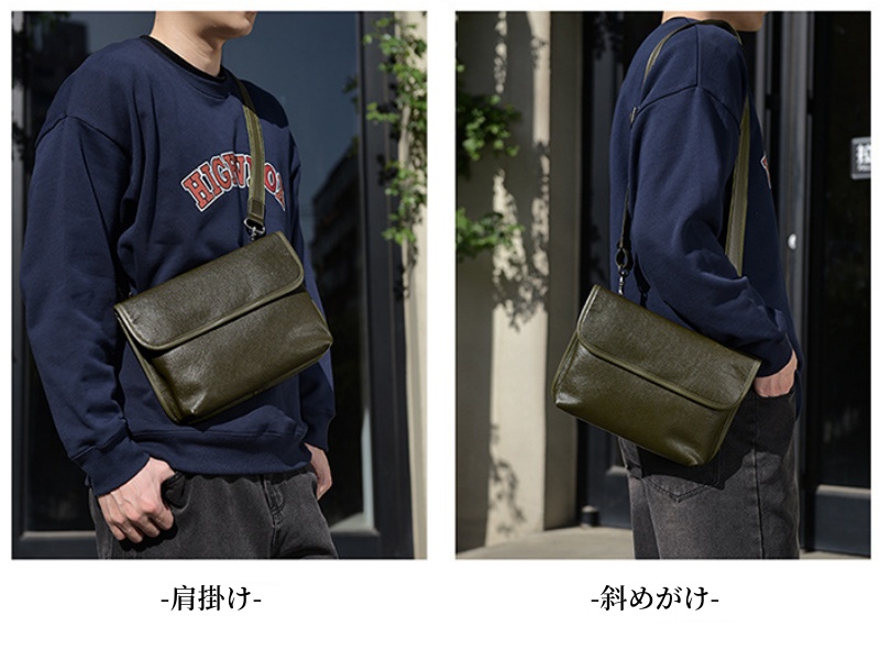 メンズ ショルダー バッグ カジュアル 本革 メンズ バッグ クロス ボディ バッグ 革 40 代 鞄 普段 使い メンズ 男性 ショルダー バッグ カジュアル メンズ ショルダー バッグ シンプル