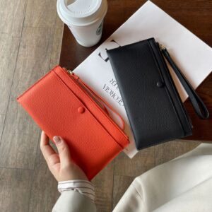 本 革 ロング ウォレット 本 革 長 財布 レディース 人気 財布 柔らかい 革 財布 スマホ が 入る ジップ ウォレット カード が たくさん 入る 財布 クラッチバッグ おすすめ 財布 高級