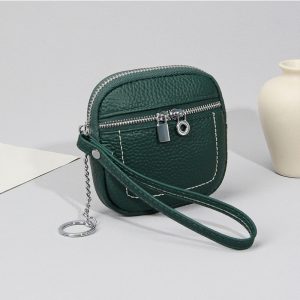 本 革 コイン ケース 小銭入れ レザー キー ケース コイン ケース ミニ 財布 レディース 40 代 マルチ ポーチ ミニ キーリング 付き コイン ケース 小物 入れ 小さめ コインケース 本 革 ミニ 財布 小銭 入れ カード も 入る