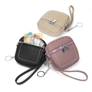 本 革 コイン ケース 小銭入れ レザー キー ケース コイン ケース ミニ 財布 レディース 40 代 マルチ ポーチ ミニ キーリング 付き コイン ケース 小物 入れ 小さめ コインケース 本 革 ミニ 財布 小銭 入れ カード も 入る