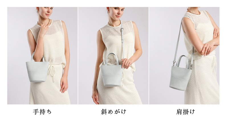 バケツ 型 巾着 ショルダー バッグ 3way バッグ 牛革 小さめ ショルダー バッグ 本 革 ミニトート バッグ 主婦 普段 使い バッグ 40 代 おすすめ の マザーズ バッグ