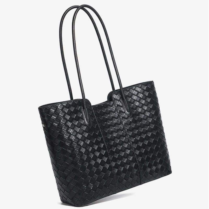 本 革 トート バッグ 柔らかい レザー 編み込み バッグ 通勤 レディース トート バッグ 革 バッグ 肩掛け 50 代 トート バッグ カジュアル マザーズ バッグ 本 革