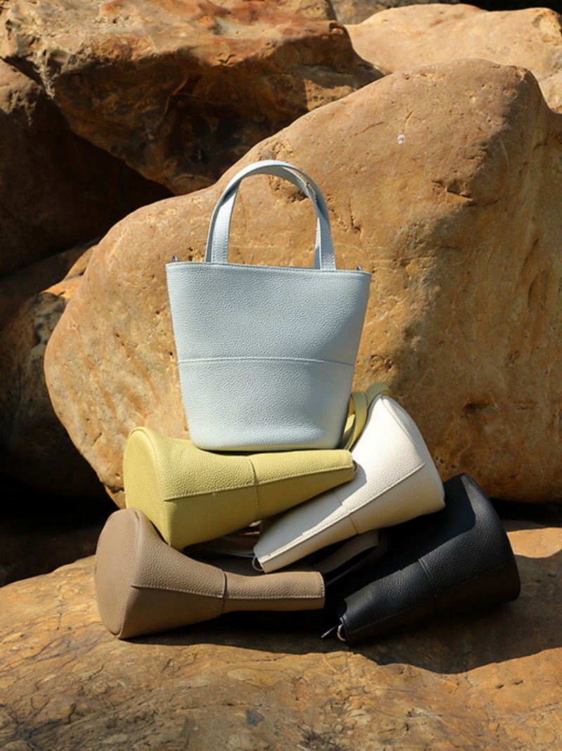 バケツ 型 巾着 ショルダー バッグ 3way バッグ 牛革 小さめ ショルダー バッグ 本 革 ミニトート バッグ 主婦 普段 使い バッグ 40 代 おすすめ の マザーズ バッグ