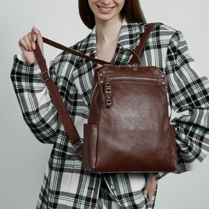 Alternative view of 本革 リュックサック レザー バック パック おすすめ リュック 一泊 旅行 リュック ビジネス 出張 マザーズバッグ リュック ママ バッグ リュック 芸能人