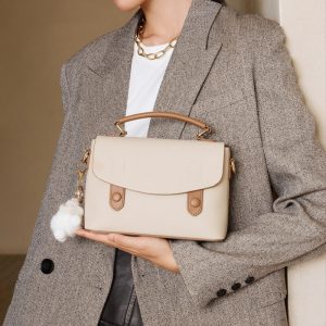 Alternative view of ショルダー バッグ 革 かわいい ショルダーバッグ ぬいぐるみ チャーム 大人 可愛い ショルダー バッグ ちょっとした お出かけ バッグ 女性 バッグ プレゼントカジュアル カバン