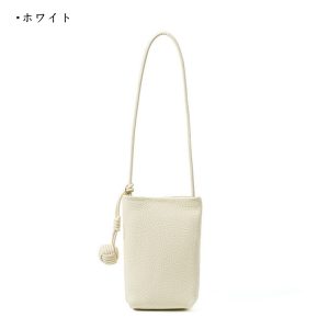 スマホ ポシェット 縦 型 本 革 ショルダー バッグ 普段 使い 可愛い ショルダー ポーチ ミニ ショルダー シンプル 大人 可愛い 斜 めがけ バッグ 軽い ミニポーチ 革 軽く て 丈夫 な ショルダー バッグ