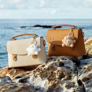 ショルダー バッグ 革 かわいい ショルダーバッグ ぬいぐるみ チャーム 大人 可愛い ショルダー バッグ ちょっとした お出かけ バッグ 女性 バッグ プレゼントカジュアル カバン