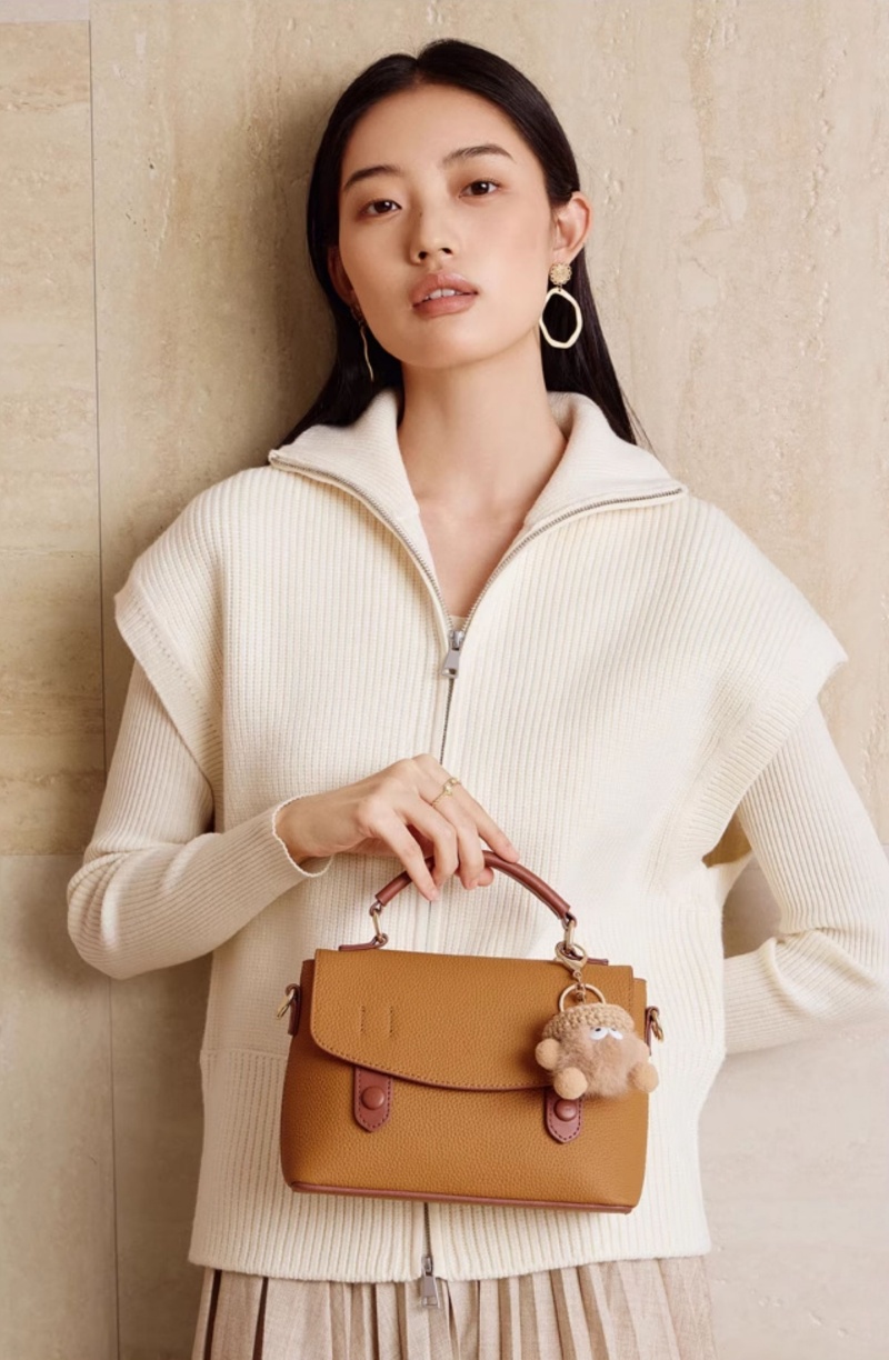 ショルダー バッグ 革 かわいい ショルダーバッグ ぬいぐるみ チャーム 大人 可愛い ショルダー バッグ ちょっとした お出かけ バッグ 女性 バッグ プレゼントカジュアル カバン