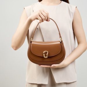 Alternative view of レディース ショルダーバッグ 本革 サドル バッグ 可愛い クロス ボディ ショルダー バッグ ハンドバッグ 安い かわいい ショルダー バッグ 女性 バッグ 人気 40 代 カジュアル 50 代 女性 人気 バッグ