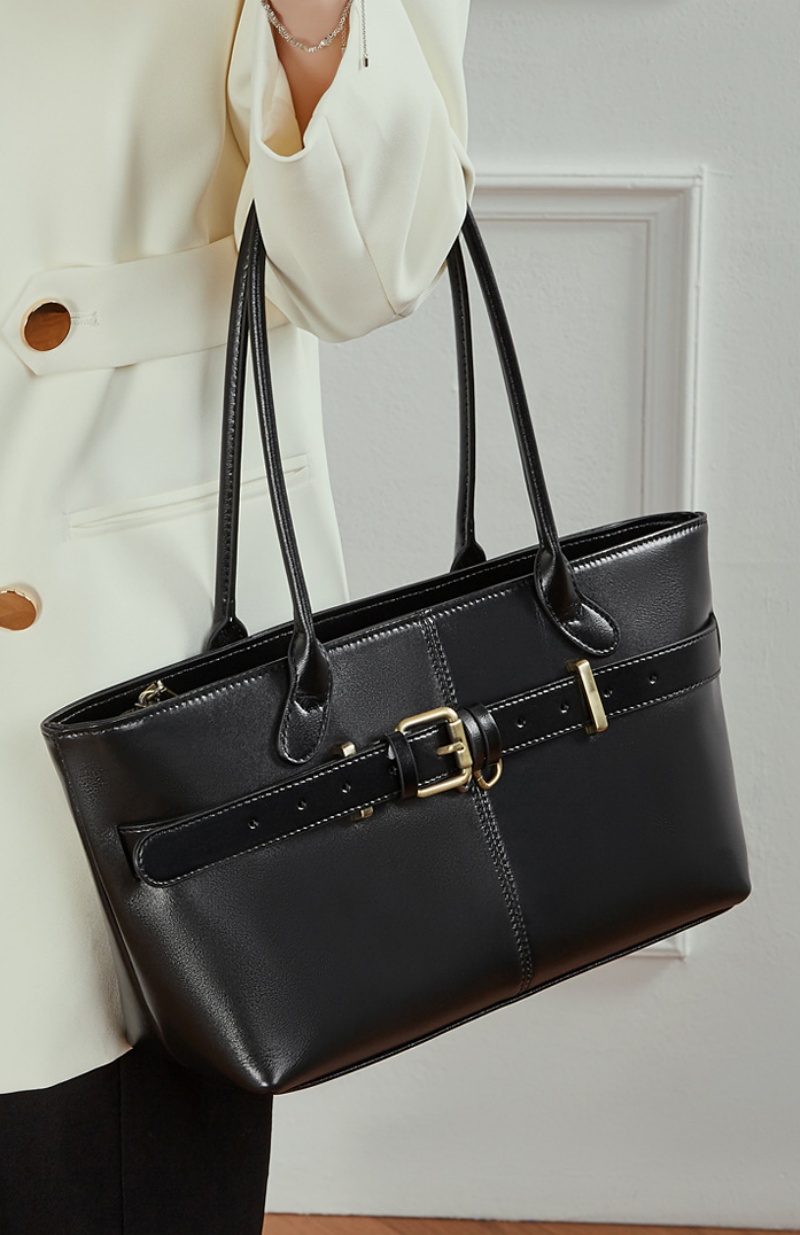 本革 トート バッグ ブラック フォーマル バッグ 通勤 バッグ 女性 40代 A4対応 肩掛け トートバッグ 通勤カバン レディース トートバッグ レディース 軽い