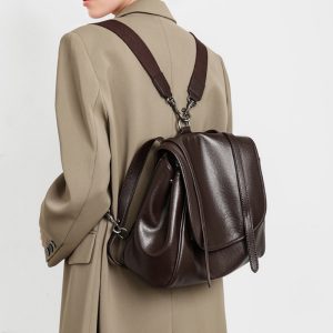 Alternative view of トートバッグ リュック 本 革 の リュック サック ショルダー バッグ 本 革 リュック に なる トート バッグ レディース ビジネス トート リュック マザーズ バッグ リュック トート 2way リュック サック 肩掛け