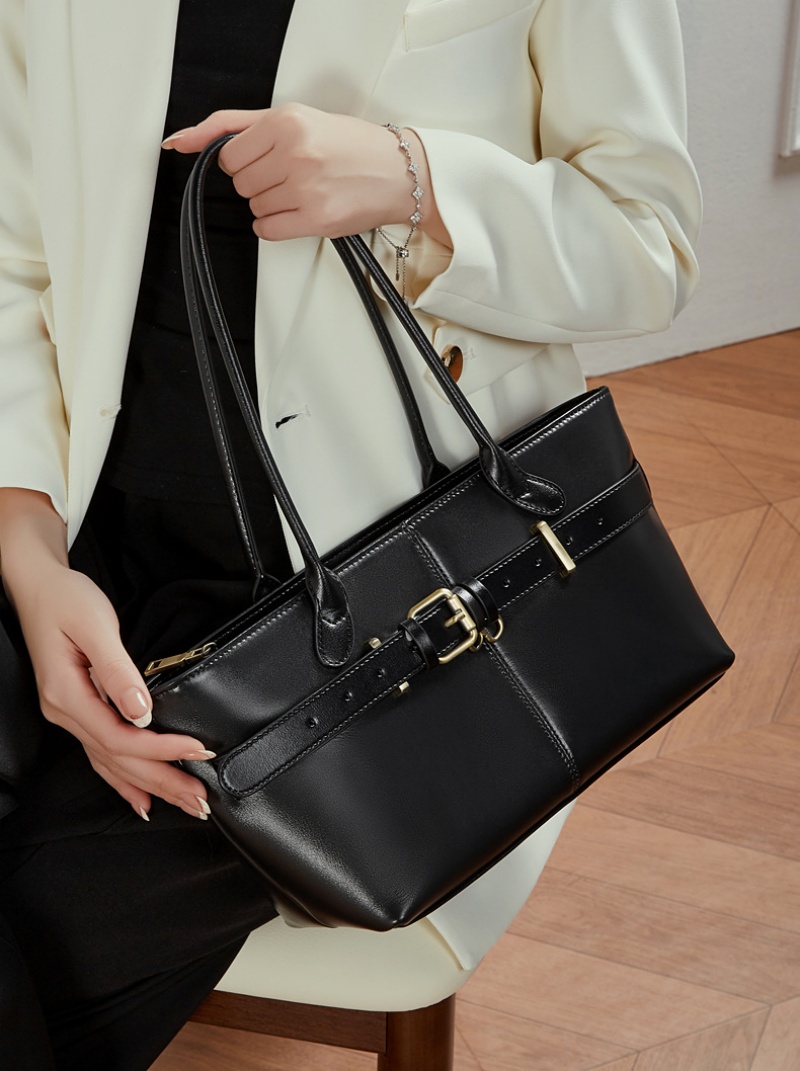 本革 トート バッグ ブラック フォーマル バッグ 通勤 バッグ 女性 40代 A4対応 肩掛け トートバッグ 通勤カバン レディース トートバッグ レディース 軽い