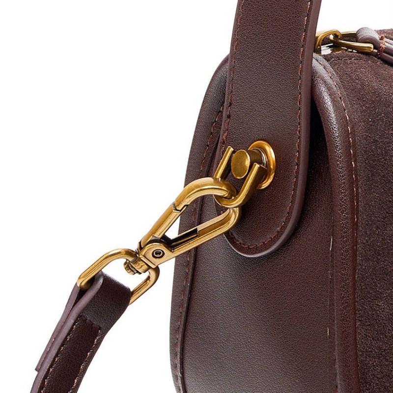 スエード ショルダー バッグ 本 革 ミニ ショルダー バッグ レディース 枕 型 ショルダー バッグ 可愛い ハンドバッグ ミニ ショルダーバッグ 大人 可愛い 冬 バッグ カジュアル カバン レディース