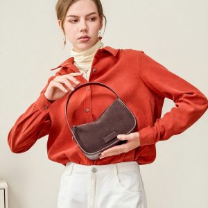 スエード ショルダー バッグ 本 革 ミニ ショルダー バッグ レディース 枕 型 ショルダー バッグ 可愛い ハンドバッグ ミニ ショルダーバッグ 大人 可愛い 冬 バッグ カジュアル カバン レディース