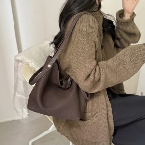 バケツ 型 トート バッグ 革 ミニポーチ 付き ショルダー バッグ 3way ショルダー バッグ レディース 女性 バッグ 人気 40 代 カジュアル 本 革 おしゃれ バッグ