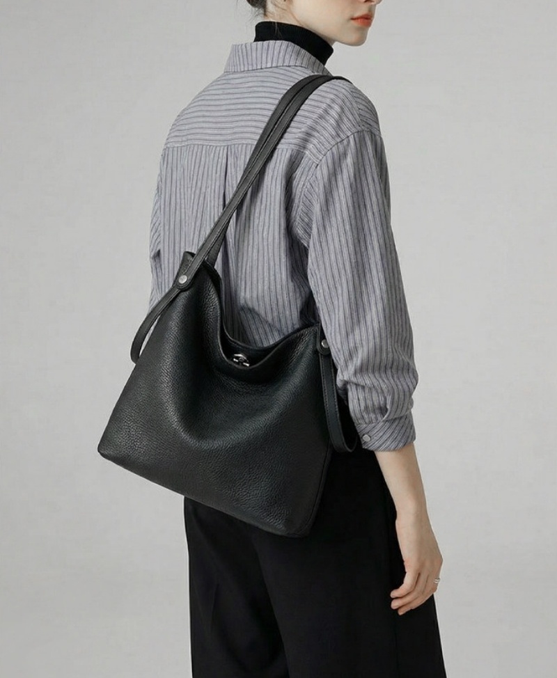 バケツ 型 トート バッグ 革 ミニポーチ 付き ショルダー バッグ 3way ショルダー バッグ レディース 女性 バッグ 人気 40 代 カジュアル 本 革 おしゃれ バッグ