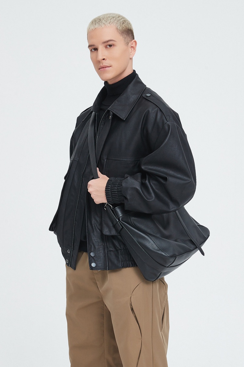 本革 ショルダーバッグ メンズ バッグ 斜 めがけ 大 容量 メンズバッグ レザー 肩掛けバッグ 黒 メッセンジャー バッグ メンズ カバン 通勤 通学 ブラック