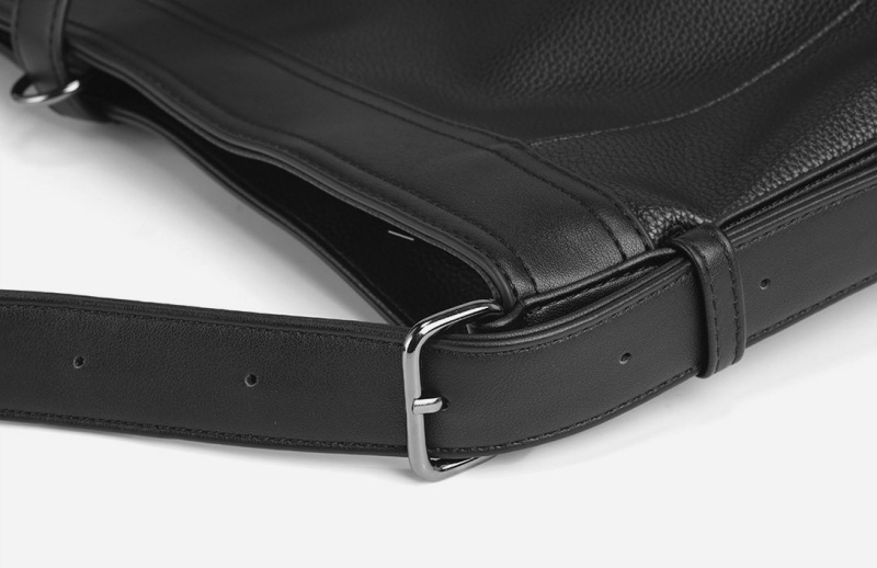 本革 ショルダーバッグ メンズ バッグ 斜 めがけ 大 容量 メンズバッグ レザー 肩掛けバッグ 黒 メッセンジャー バッグ メンズ カバン 通勤 通学 ブラック