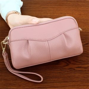 Alternative view of 本革 ハンドバッグ クラッチバッグ レディース ミニポーチ 革 おしゃれ スマホポーチ 長財布 レディース ミニ ハンドバッグ 長 財布 レディース 40 代 人気 安い 結婚式 披露宴