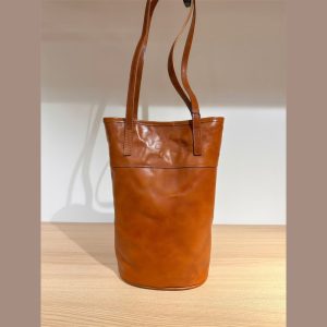 本 革 トート バッグ 縦長 ヴィンテージ バッグ ショルダー バケツ 型 ショルダー バッグ トート バッグ シンプル 肩掛け カバン レディース 母 プレゼント バッグ