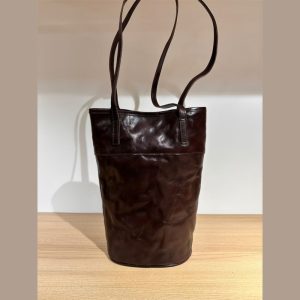 本 革 トート バッグ 縦長 ヴィンテージ バッグ ショルダー バケツ 型 ショルダー バッグ トート バッグ シンプル 肩掛け カバン レディース 母 プレゼント バッグ