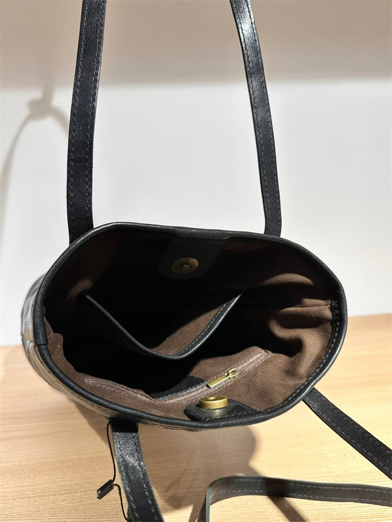本 革 トート バッグ 縦長 ヴィンテージ バッグ ショルダー バケツ 型 ショルダー バッグ トート バッグ シンプル 肩掛け カバン レディース 母 プレゼント バッグ