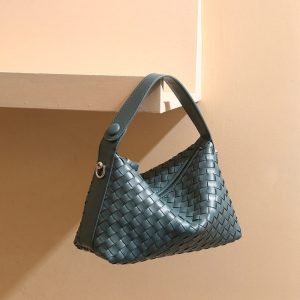 ホーボー バッグ レディース 編み 風 バッグ レディース レザー バッグ 本 革 バッグ レディース 人気 ハンドバッグ 2way 女性 バッグ 軽い もらって 嬉しい 革製品 女性