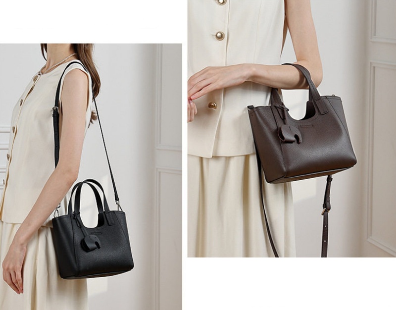 本 革 2way トート バッグ レディース バッグ ミニトート ショルダーバッグ 軽量 シュリンク レザー ハンドバッグ ショルダー バッグ 主婦 バッグ チャーム 付き 通勤 通学 お出かけ プレゼント