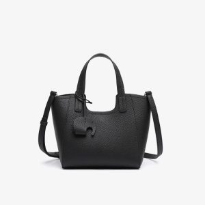 本 革 2way トート バッグ レディース バッグ ミニトート ショルダーバッグ 軽量 シュリンク レザー ハンドバッグ ショルダー バッグ 主婦 バッグ チャーム 付き 通勤 通学 お出かけ プレゼント