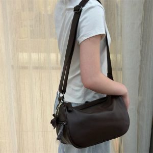 ホーボー バッグ レザー 本革 トート バッグ シュリンク レザー ショルダー バッグ 本 革 トート バッグ 柔らかい レザー ワン ショルダー バッグ レディース バッグ プレゼント