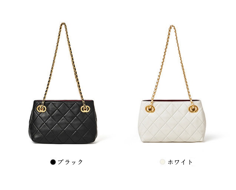 ラムスキン ショルダーバッグ キルティング バッグ 本 革 羊 革 バッグ チェーン ショルダー バッグ 結婚 式 チェーン バッグ キルティング バッグ ホワイト 大人 カジュアル バッグ 披露宴 お呼ばれ バッグ